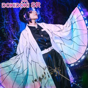 DokiDoki-SR Anime Cosplay Demon Slayer Kochou Shinobu Cosplay